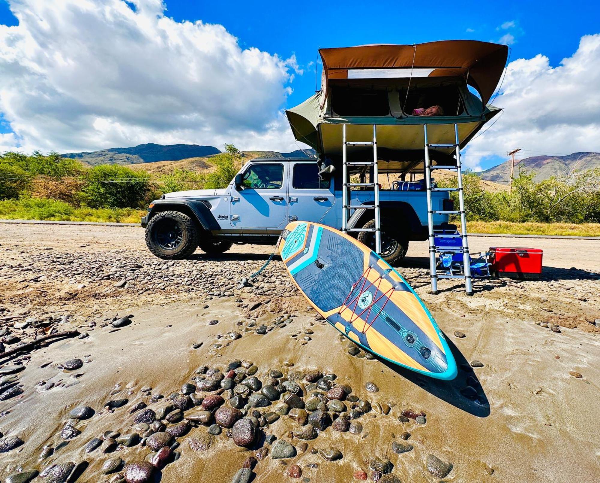 Embark On A Journey Through Maui With Aloha Glamp'S Jeep And Rooftop Tent Allows You To Discover Diverse Campgrounds, Unveiling The Island'S Beauty From Unique Perspectives Each Day Paia Exterior photo